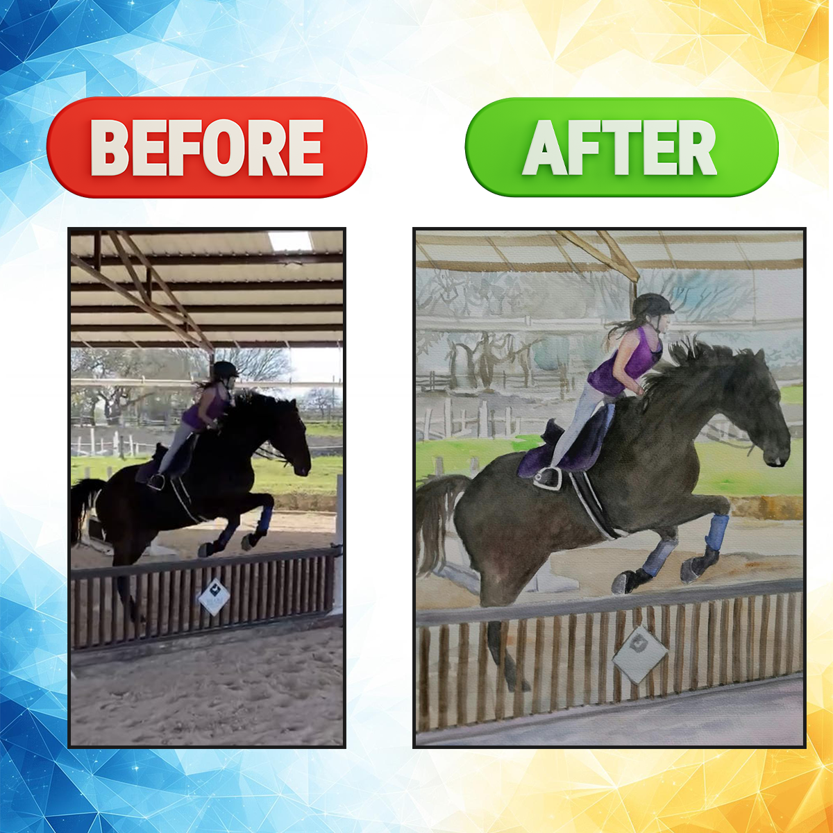 Custom Oil Painting – Hand-Painted from Your Photo