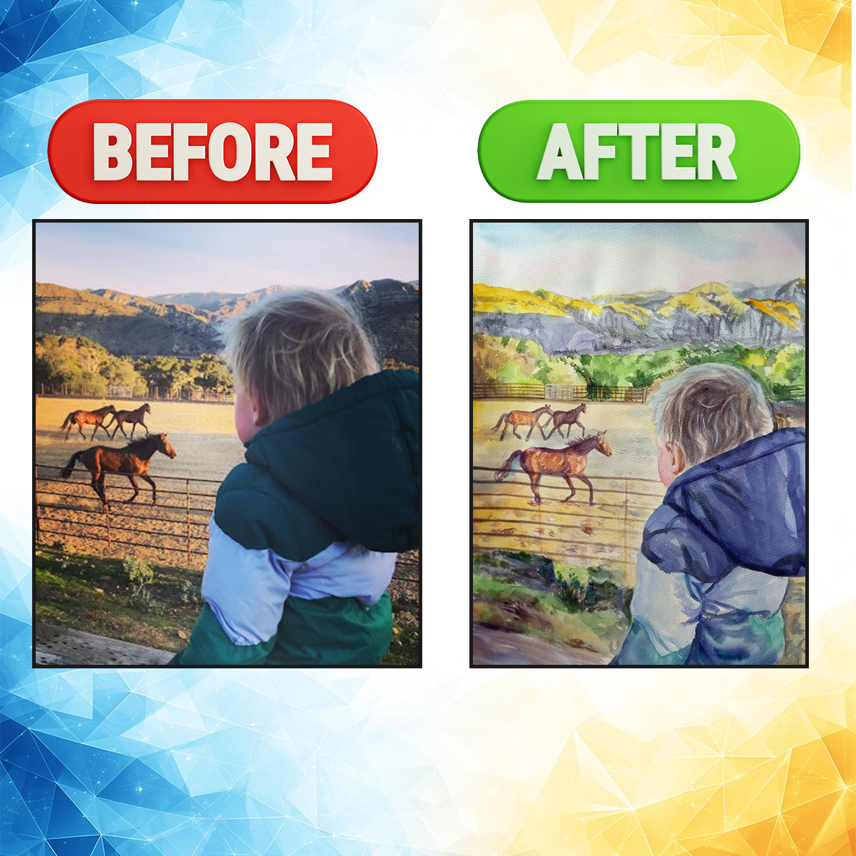 Custom Oil Painting – Hand-Painted from Your Photo