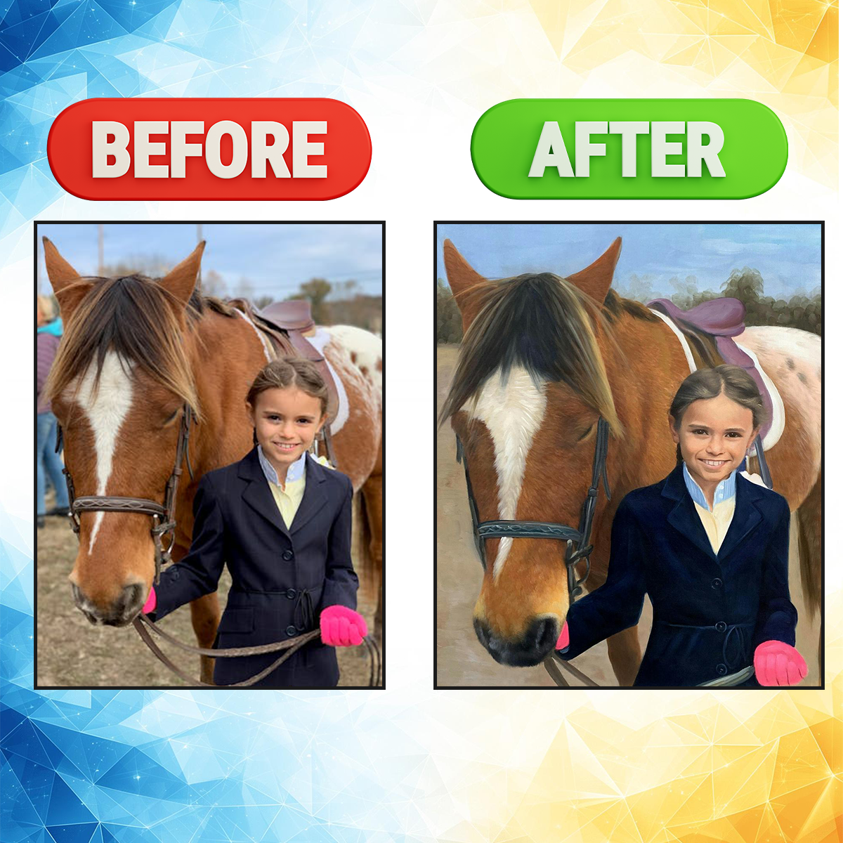 Custom Oil Painting – Hand-Painted from Your Photo