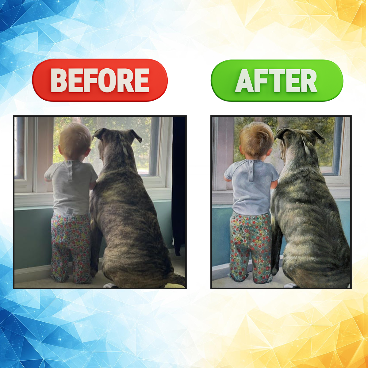 Custom Oil Painting – Hand-Painted from Your Photo